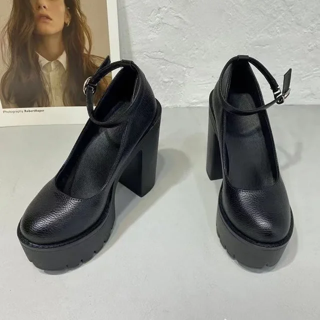 Super High Heel Platform Shoes for Women Nightclub DJ Catwalk Sandals - Image 4