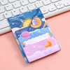 4 Piece Cartoon Adhesive Cute Sticky Notes Notepad Memo Pad Stationery Notebook Sticker Decoration 6
