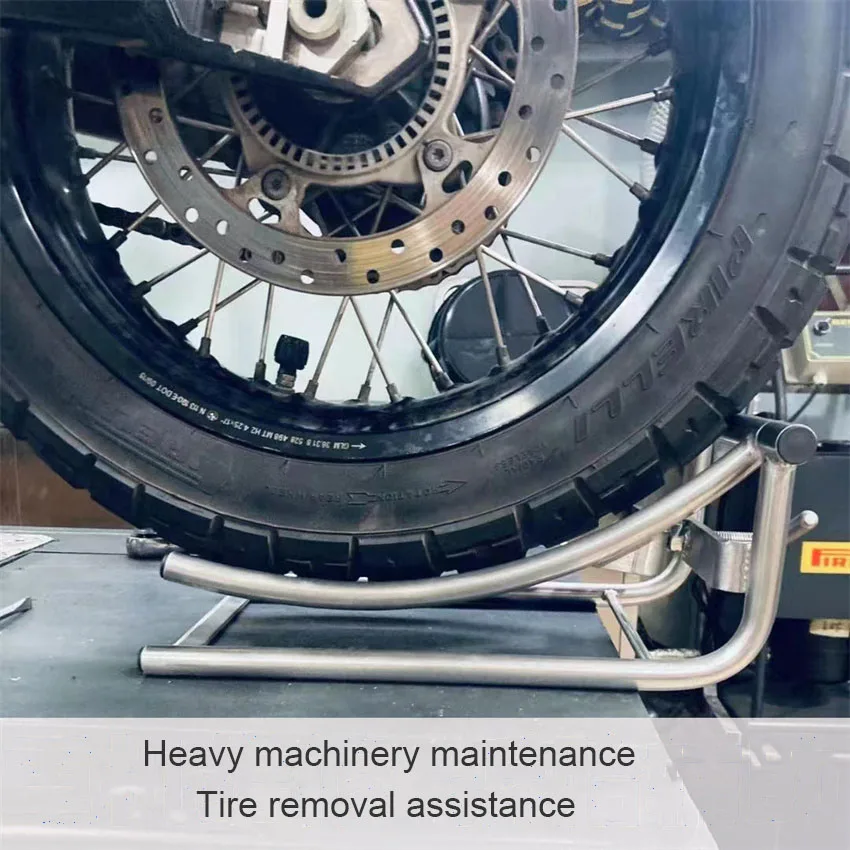StainlessSteelMotorcycleRearTireReplacementAuxiliaryDevice