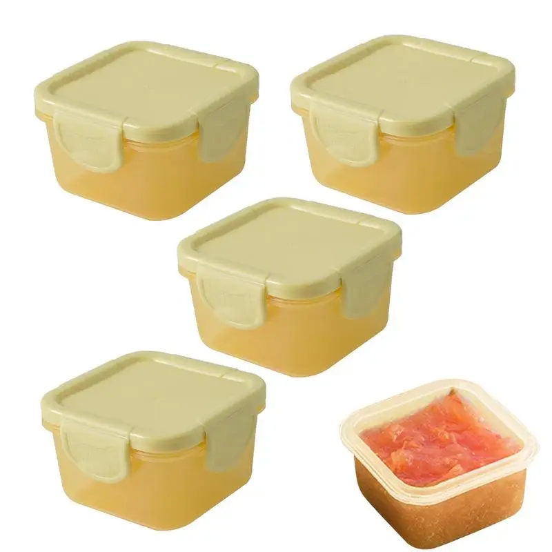 

Small Food Containers for Kids thickened sealed fresh-keeping box baby food supplement box Microwave Safe Containers for Kitchen