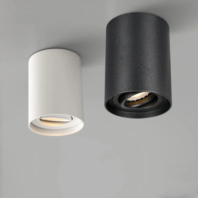 Modern LED Round Surface Mount Ceiling Downlight Fixture Lamp