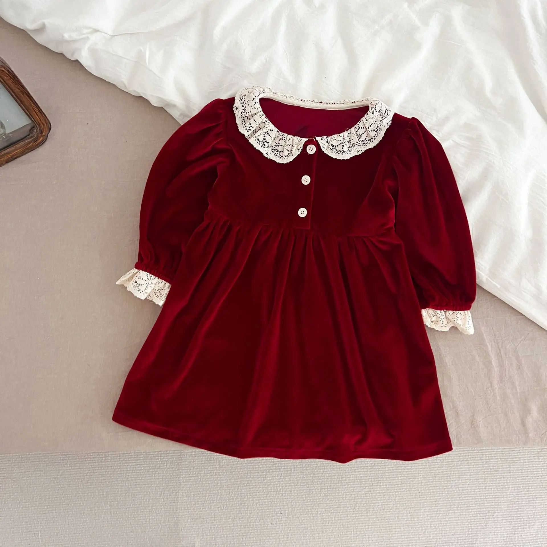 white christmas dresses Sweetness Overload Red Petal Length