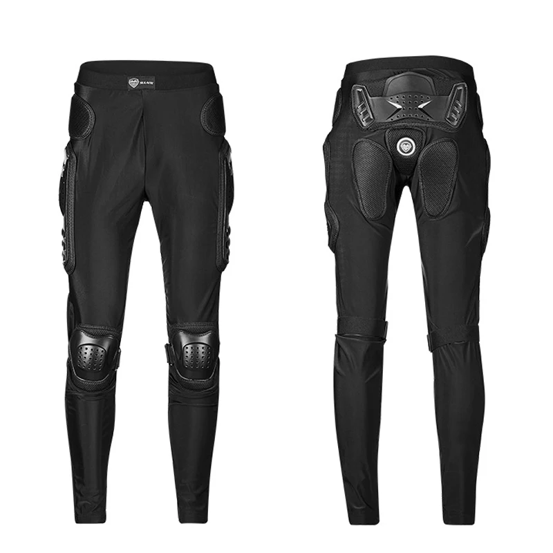 SULAITE Breathable Motocross Knee Protector Motorcycle Armor Shorts Skating Extreme Sport Protective Gear Hip Pad Pants