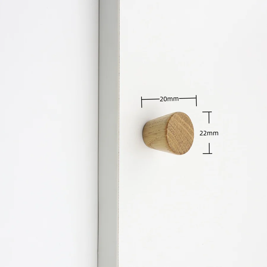 Natural Beech Wood Furniture Handles