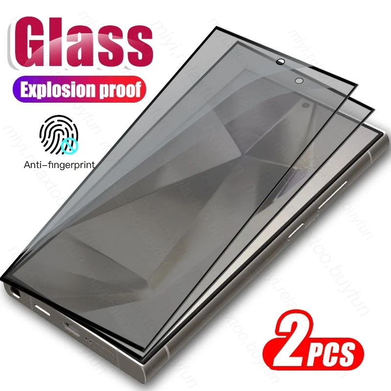 

Samung S 24 Ultra 5G Glass 2PCS Matte Tempered Glass For Samsung Galaxy S24 Ultra Plus S24Ultra 5G Frosted Screen Protector Film