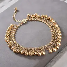 

Adjustable Extended Chain Women Anklet Lightweight Personality Bell Tassel Anklet Jewelry Gift