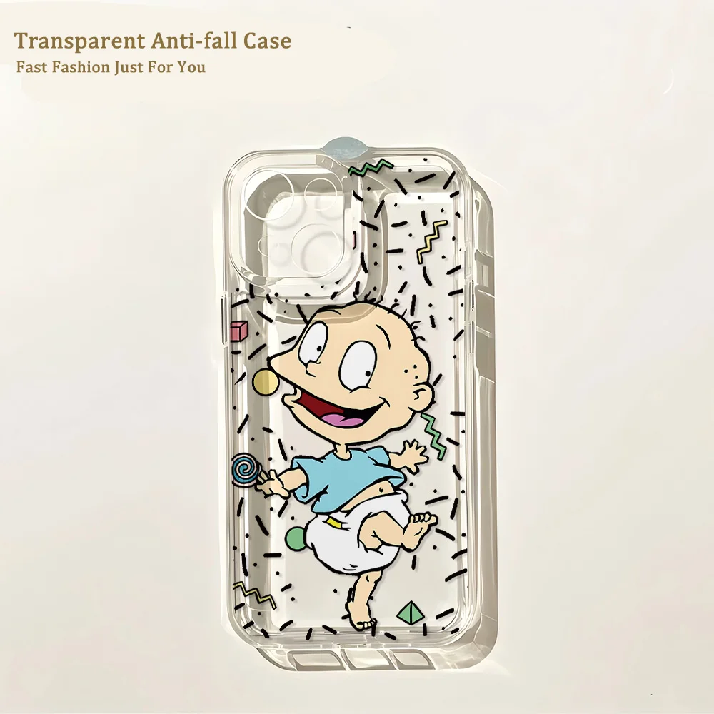 Vibrant Cartoon Rugrats Phone Case - Cute Design