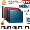 Portable SSD 1TB External Hard Drive High-speed Solid-state Drive 2TB Original Storage Hard Disk USB 3.1 for Laptop/Phone/MAC/PC