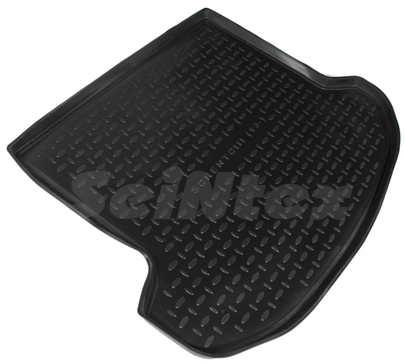 Коврик в багажник Seintex 85680 для Kia Sorento (7 мест) (2013-н.в.) из полимерного материала -