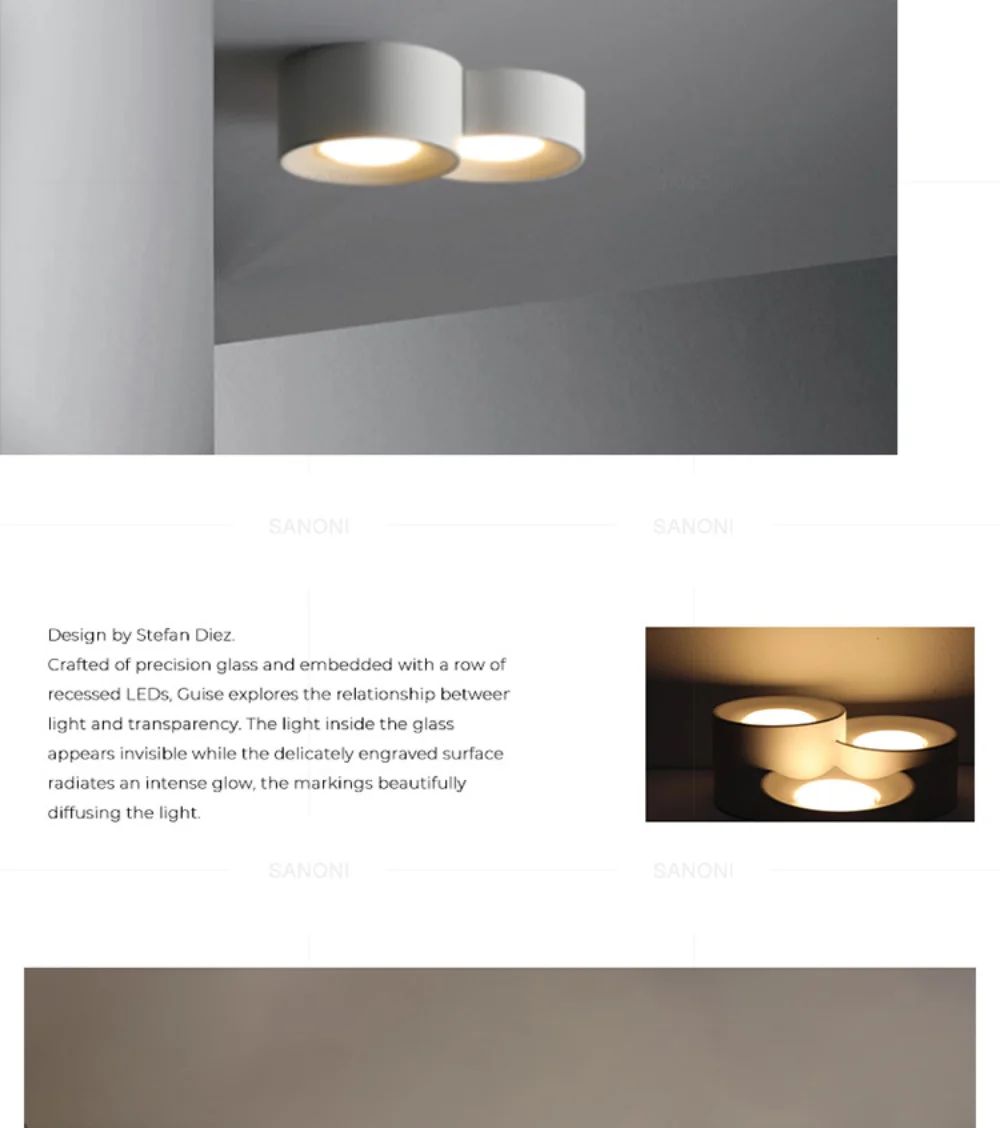 Modern LED Ceiling Light Cylinder Ceiling Spotlight Sf5fa3c1dfcff4d3387ba413b56b1841aX