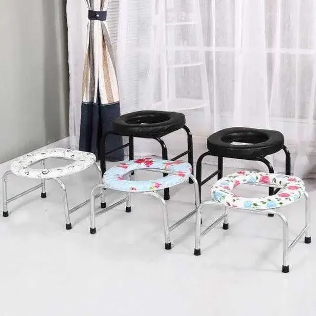 Stable Portable Toilet for Camping  Comfortable NonSlip Adult Squatting Stool Chair for Pregnant Women Adjustable Outdoor Seat 5
