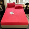 1 Simple Modern Flower Printed Matte Fitted Sheet, Bedroom Printed Bed Cover, Bedding (Excluding Pillowcases) 2