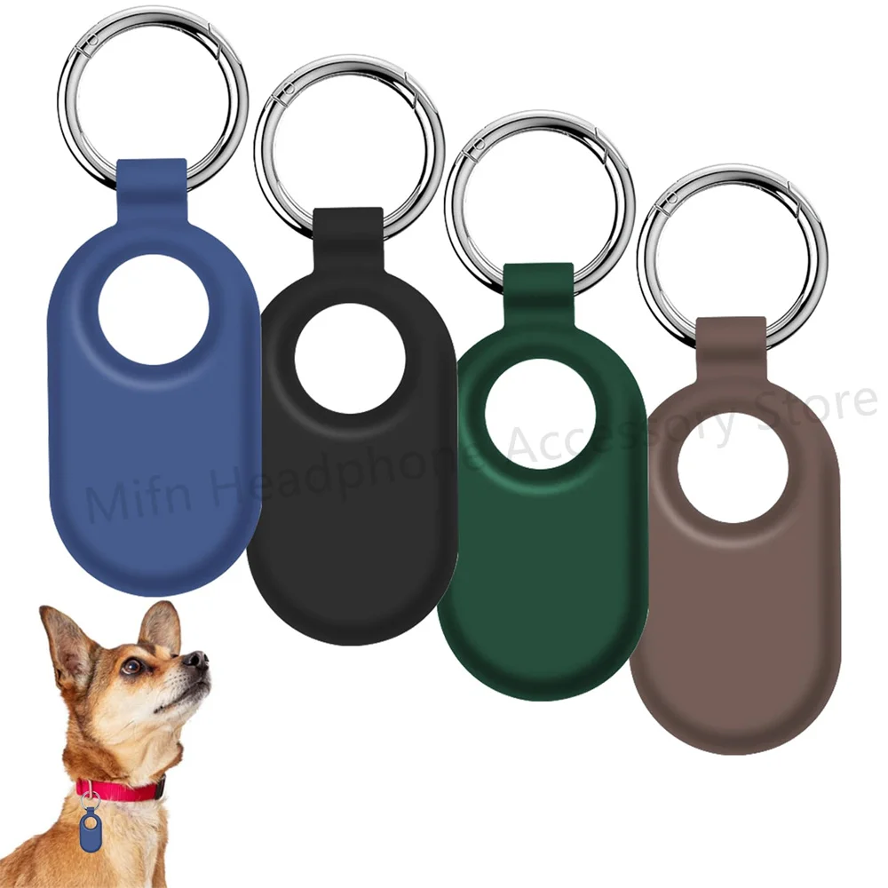 

Силиконовый чехол для ключей для Galaxy SmartTag2 защитный чехол 360 ° водонепроницаемый для 2023 нового держателя SmartTag2 аксессуары для отслеживания
