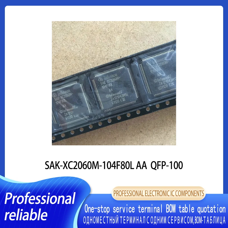 1-5PCS SAK-XC2060M-104F80L AA SAK-XC2060M-104F80L QFP100 computer board is vulnerable Inquiry Before Order 1 5pcs lot epm3128atc100 10 epm3128atc100 epm3128 qfp100 programming logic device embedded