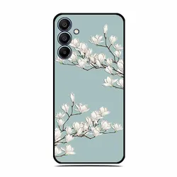 3D Flower Embossed Silicone Phone Case with Relief Back Design - -Samsung A25 5g (1)