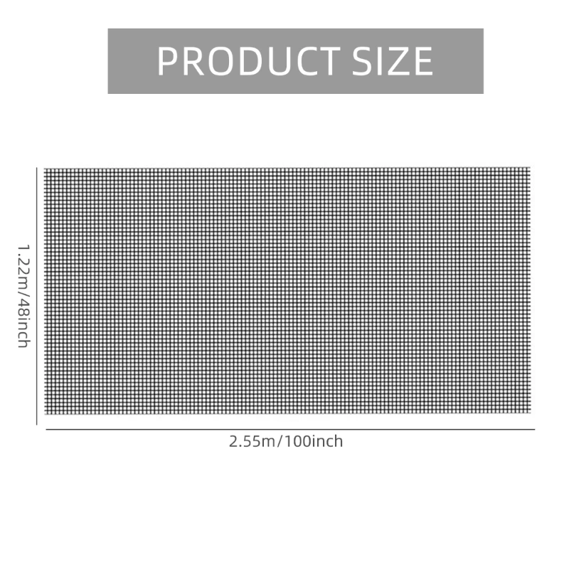 100x48'' Pet Enclosure Net for Home and Professional Animal Enclosure Setting