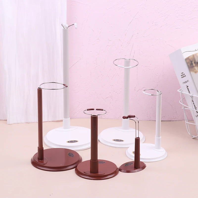 Adjustable Metal Doll Figure Stand Dummy Puppet Holder for 15-45cm Dolls Display Bracket Support Dollhouse Accessories Kid Gift