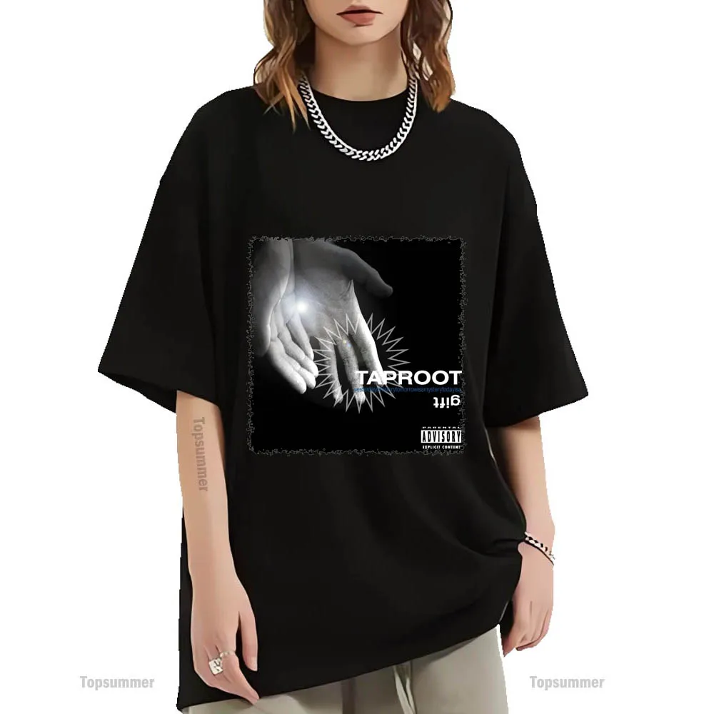 

Gift Album T Shirt Taproot Tour T-Shirt Teens Streetwear Designer Cotton Tee Shirt Boys Girls Black Tees