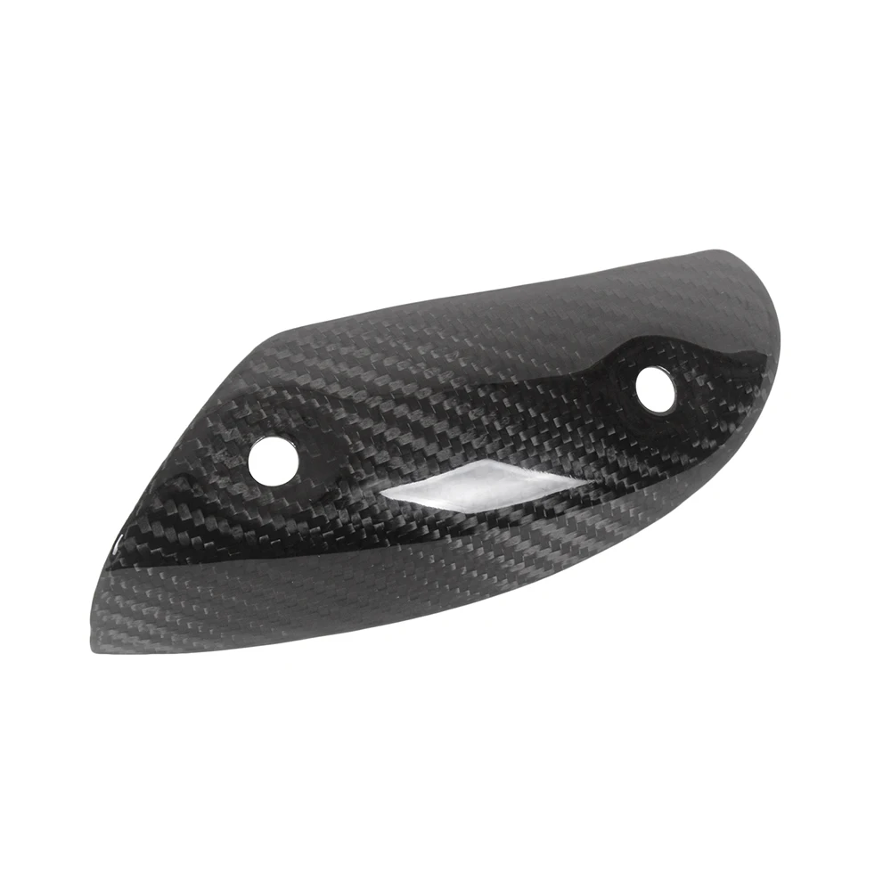Motorcycle Carbon Fiber Exhaust Cover Heat Shield Collector for DUCATI Diavel 2010 2011 2012 2013 2014 2015