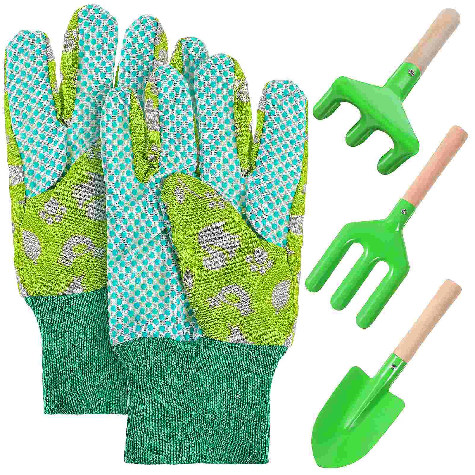 

4 Pcs/Set Suite Children's Gardening Tool Kids Toys Tools for Oxford Cloth Iron Equipment