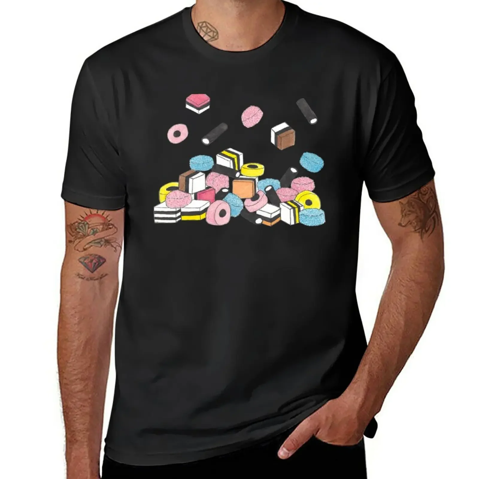 

Liquorice Allsorts T-Shirt vintage clothes Aesthetic clothing tees Men's t-shirt