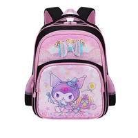 Large Capacity & Durable Kuromi School Bag, Cinnamoroll Girls Anime Backpack, Multiple Pockets, Travel Outdoor Casual Bag 2