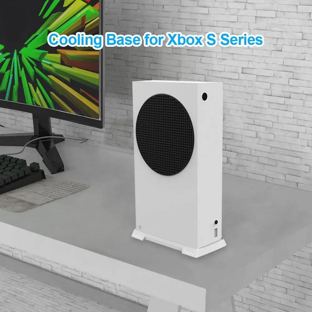 게임 콘솔 마운트 홀더 브래킷 Xbox S 시리즈 게임 콘솔용 냉각 수직 스탠드 냉각 스탠드