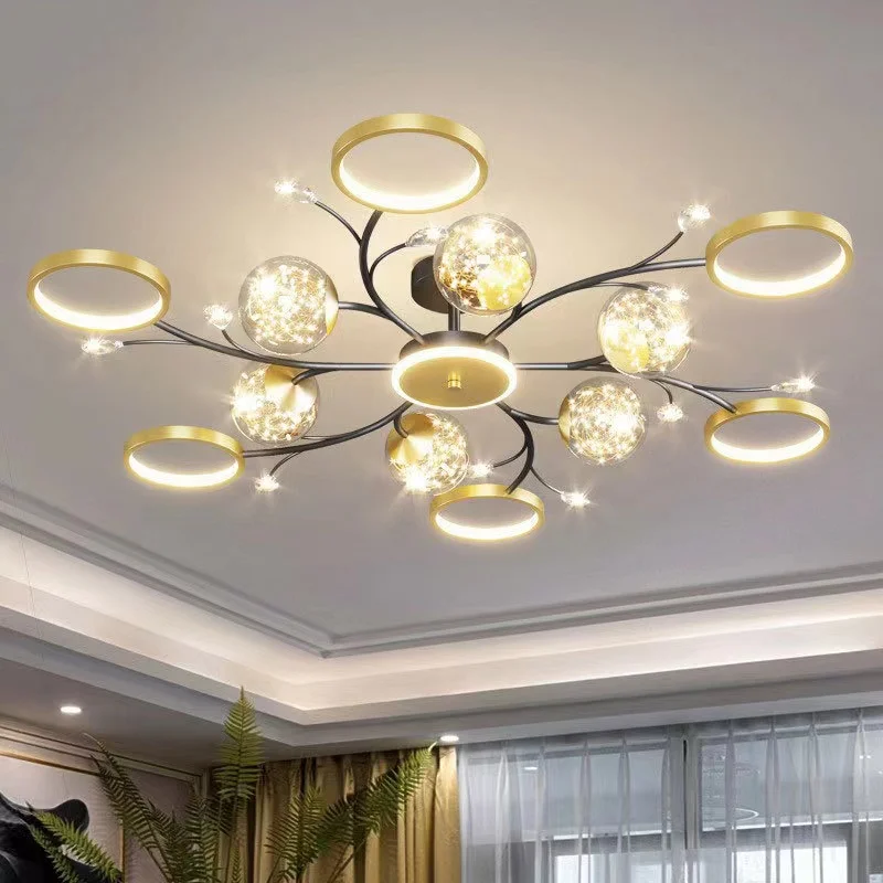 Modern Living Room LED chandeliers Bedroom Ceiling chandeliers Light Kitchen Lighting LED Ceiling Light New Interior Decorative