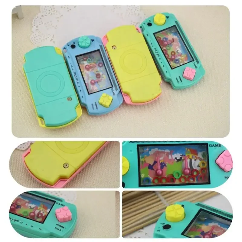 Cultiveren Kid Denkvermogen Speelgoed Water Ring Toss Baby Handheld Game Machine Ouder-Child Interactive Game Toys 6