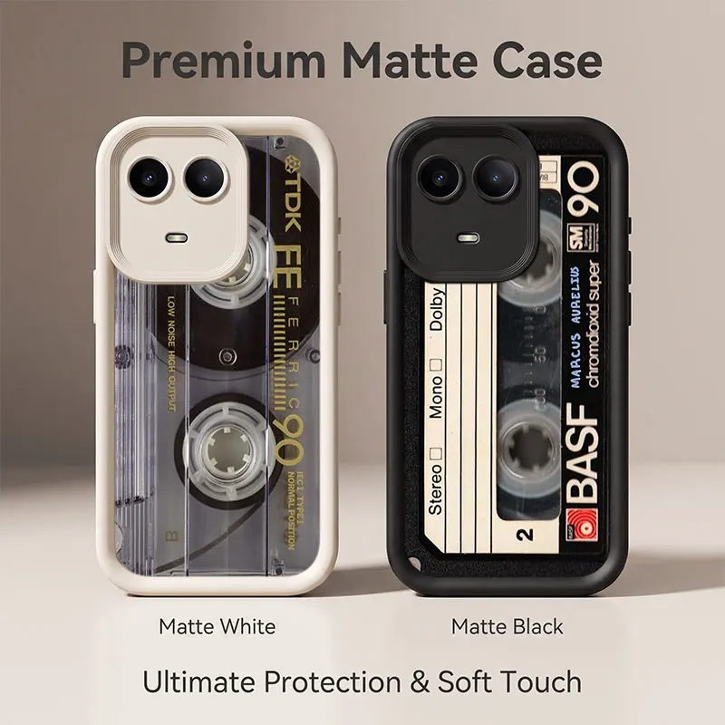 Vintage Cassette Tape Retro Phone Case