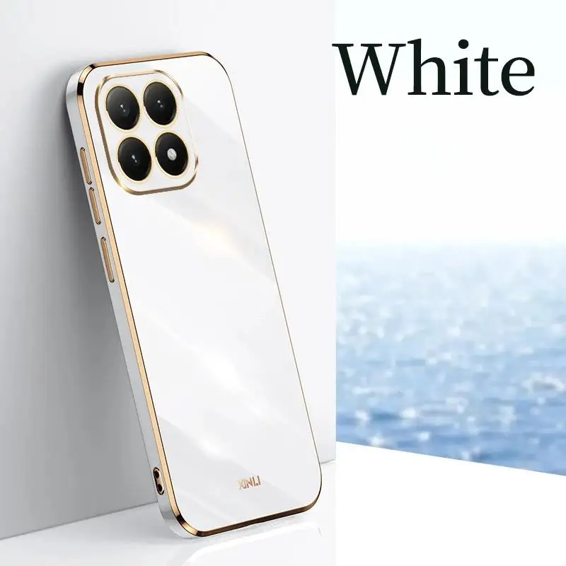 Retro Solid Color Frosted Skin Feel Shield Pouch