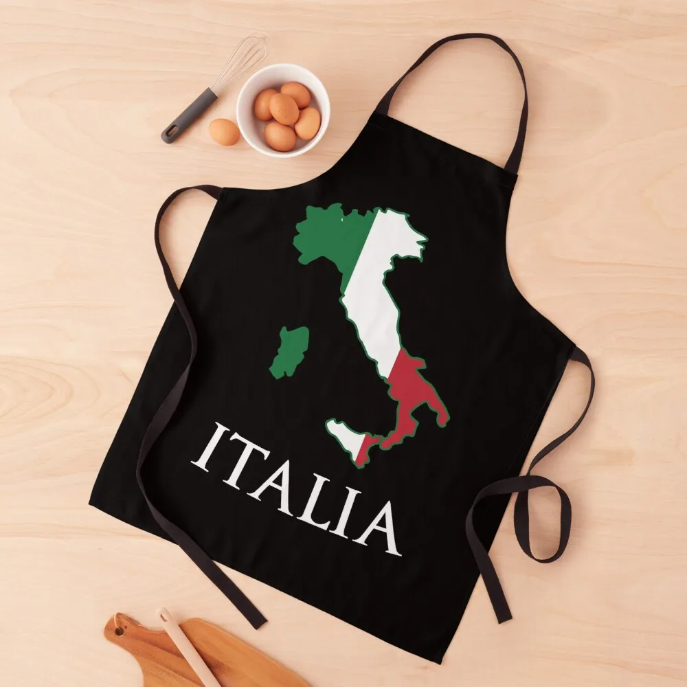 

Italia, Italy Apron Women's Kitchen Kitchen For Men chef costume Apron