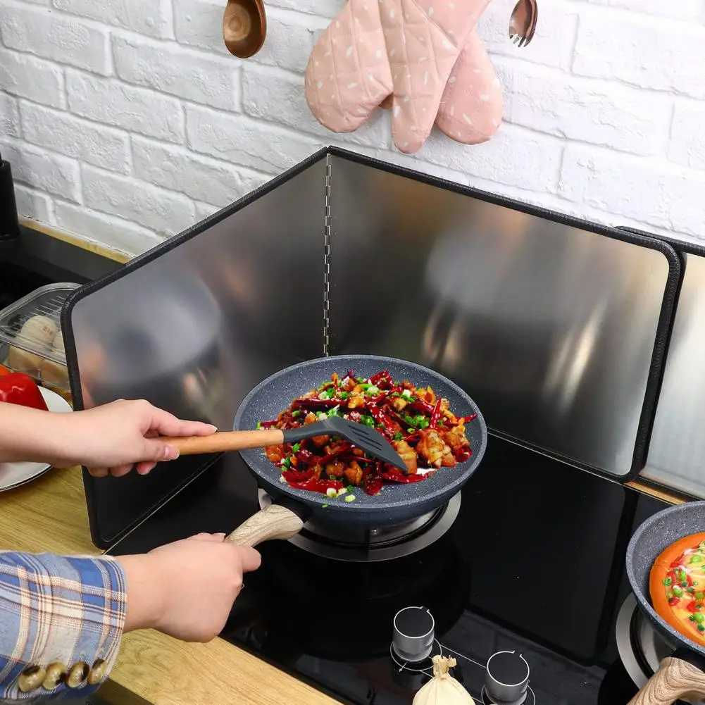 HardEasyStorageEasytoClean23SidedGreaseSplatterScreen