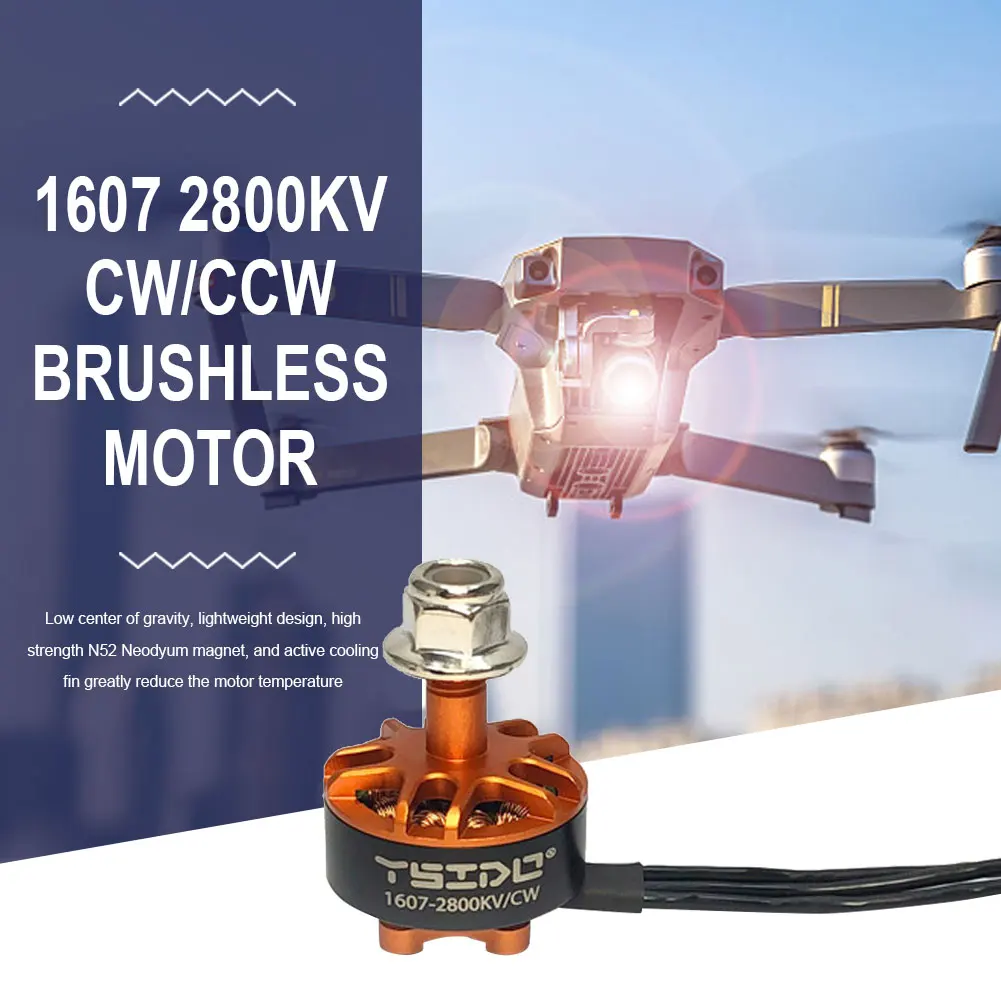 2800KV High Power Drone Brushless Motor Replacement CW/CCW Competition