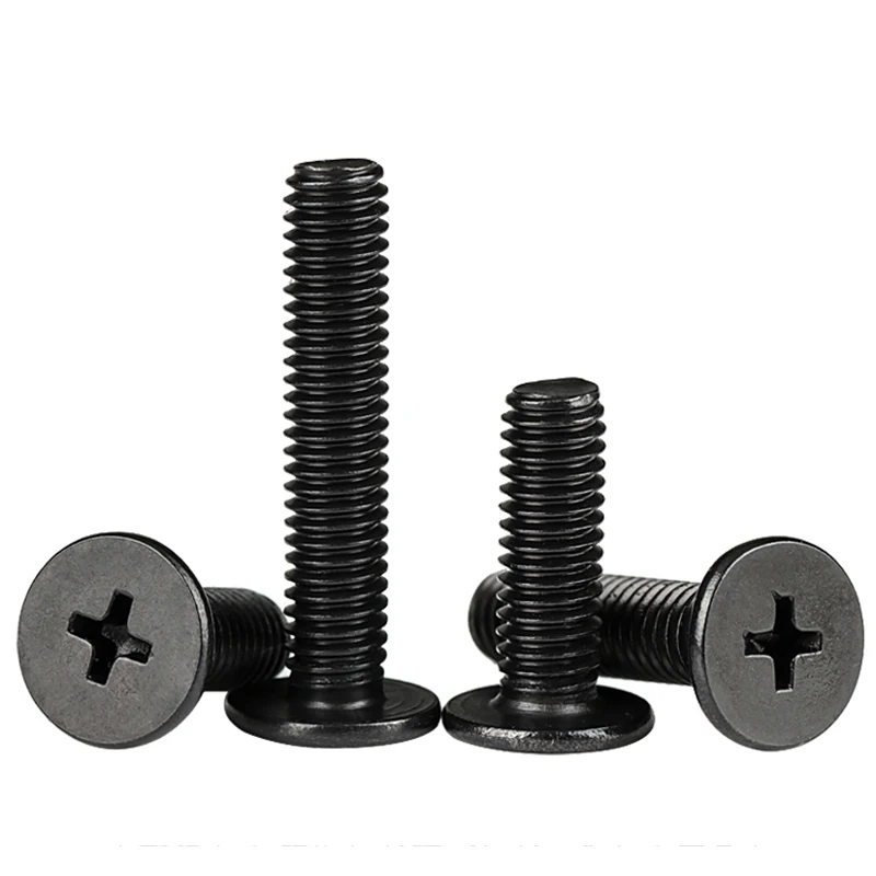 Flat Wafer Head Screw 10/ 20/ 50pcs 304 Stainless Steel Cross Phillips For Laptop
