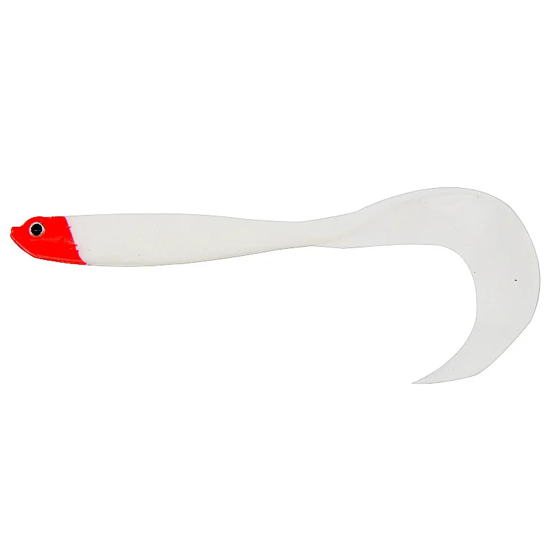 Angelköder, Rock, Schwanz, weicher Köder, 12,5 cm/5,5 g, lebender, lebendiger Fisch, Bauch, hohl, Texas Rig, Köder, Jerkshad, Lot, 3 Stück im Angebot – Detail 6