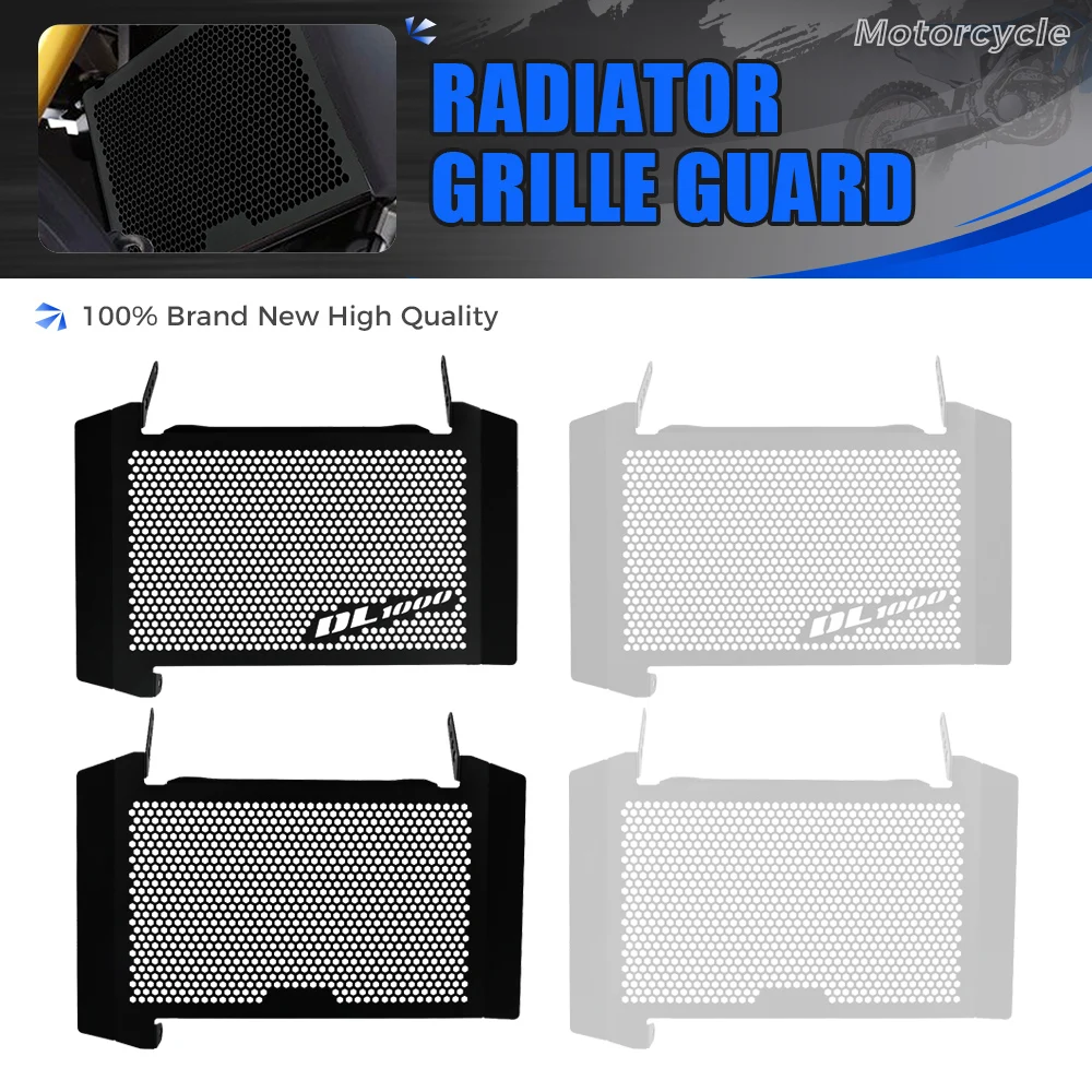 

For SUZUKI V-Strom 1000 DL1000 2014-2015-2016-2017-2018-2019 Radiator Grill Grille Guard Cover Covers Protector VStrom DL 1000