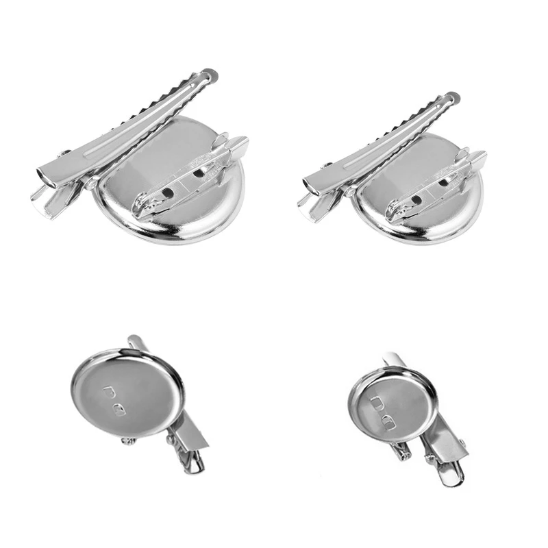 

MIUSIE 20Pcs Round Brooch With Base Safety Brooch Pins Cabochon Blanks DIY Jewelry Making Brooches Accessories Set