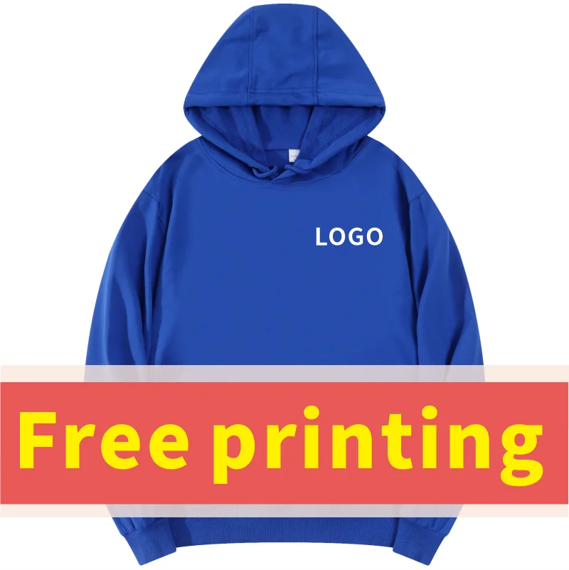 Fashionable pullover sweatshirt print Embroidered on autumn and winter hoodies Personalized design of tops pattern diy