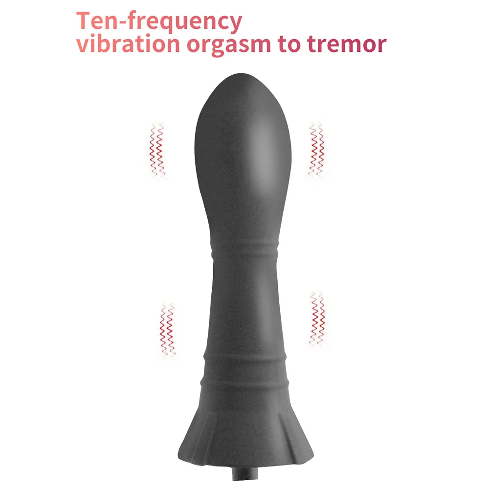 Grande Iatable Super Anal Plug Espandibile Pompa Dildo Dilatatore anale Vibratore Butt Plug Anal Ba_voghion.com