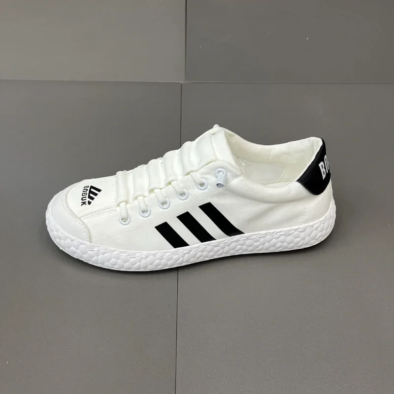 New Tide Low Top Net Red Soft Bottom Board Shoes Summer Comfortable Breathable Cloth Shoes Sports Jogging Business Casual Shoes