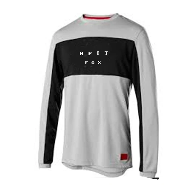 Motorcycle Mountain Bike Team Downhill Jersey MTB Offroad DH Bicycle Shirt Cross Country Mountain Hpit Fox Jersey