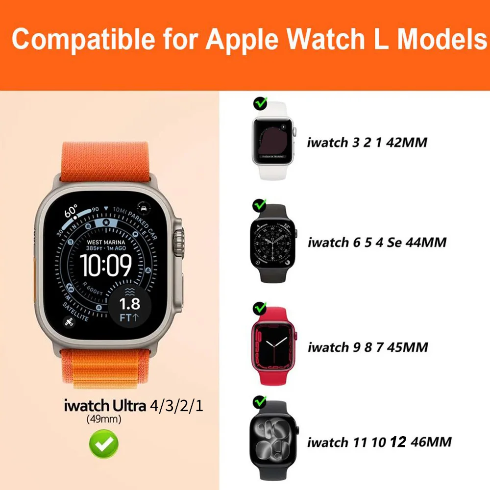 Sport Silicone Strap with Stainless Steel Clasp