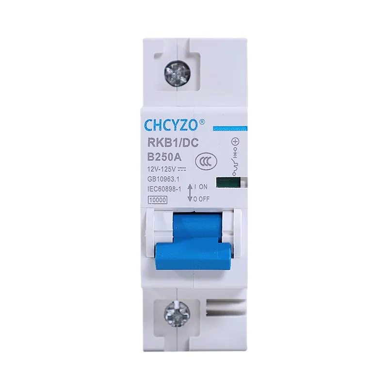 Protetor Automático do Carro Bonde 80a 100a 125a 200a 250a da Bateria Interruptor 12125v da Proteção do Disjuntor da C.c. 1p Mini