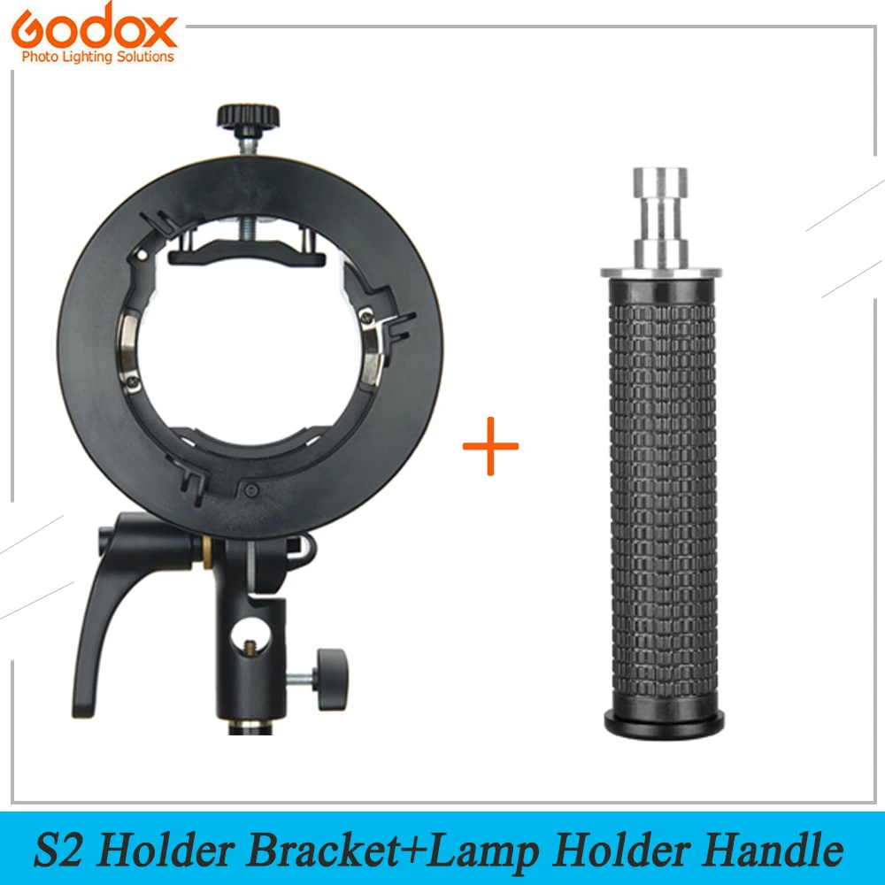 S2 Bowens Mount Flash S-type Holder Bracket Handheld Grip for V1 V860II AD200 A
