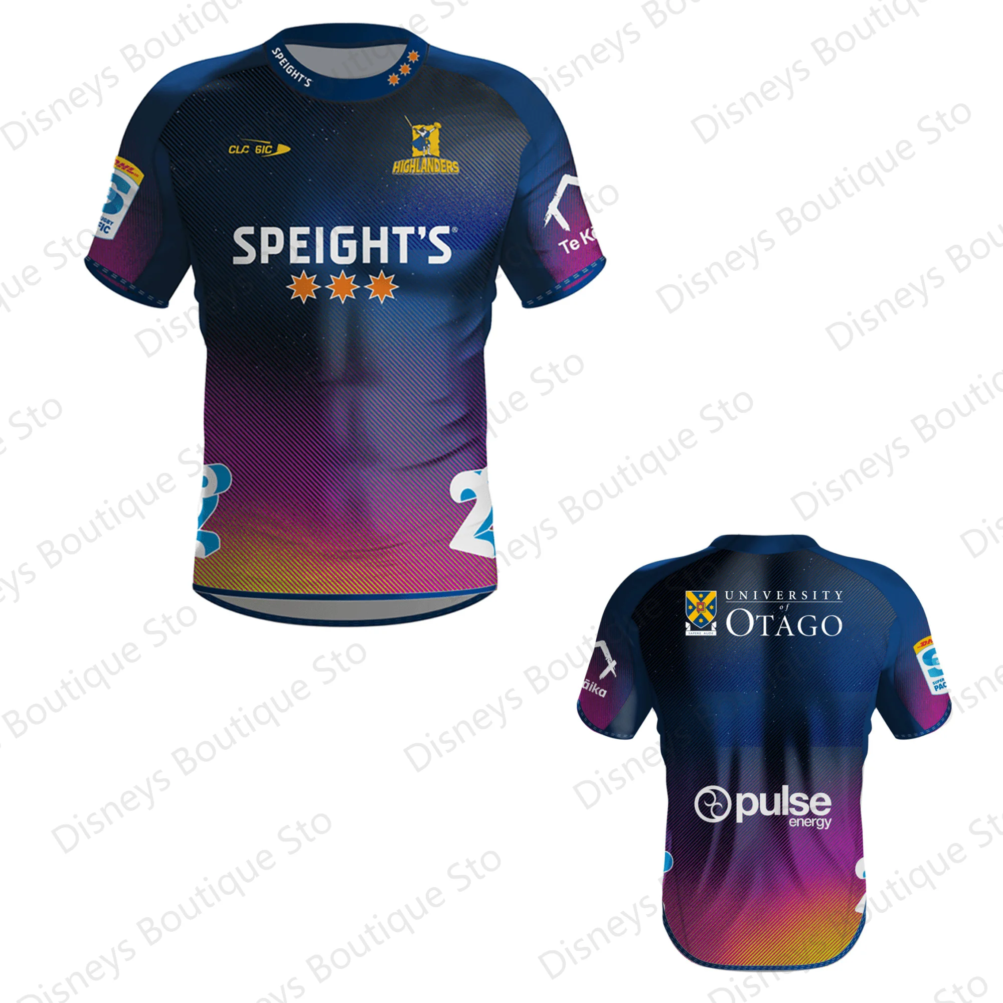 thumbnail image 1 of Nueva llegada, camiseta de local juvenil de Super Rugby Highlanders de verano 2024, camiseta de rugby, camiseta de entrenamiento, uniforme para niños de los Chiefs para adultos y niños, 1 of 4