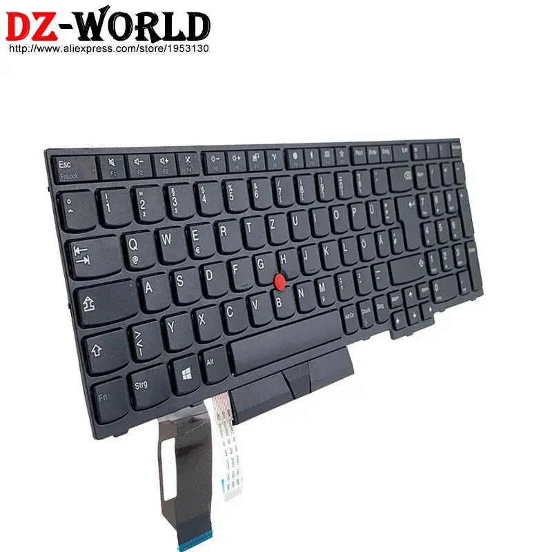 Teclado Retroiluminado Alemão Portátil Lenovo Thinkpad E580 E585 E590 E595 T590 P53s L580 L590 P52 P72 P53 P73 01yn712 01yn672 - Imagem 6
