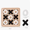 Parent-Child Interaction Wooden Board Game XO Tic Tac Toe Chess Funny Developing Intelligent Educational Toy Puzzles 5