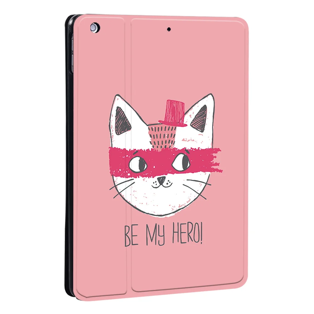 Cute Cartoon Tablet Case for IPad Air 4 10.9 IPad 10.2 7th 8th Fold Stand Cover for Air 3 10.5 1 2 9.7 5th 6th Mini 4 5 ipad case,tablet case