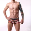New Soft Breathable Ice Silk Mesh boxers Hombre Home Wear Hommes Sexy Underwear men Boxers Solid Comfortable Shorts 6